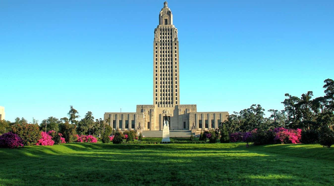 Louisiana State Capitol Building Baton Rouge Wallpaper