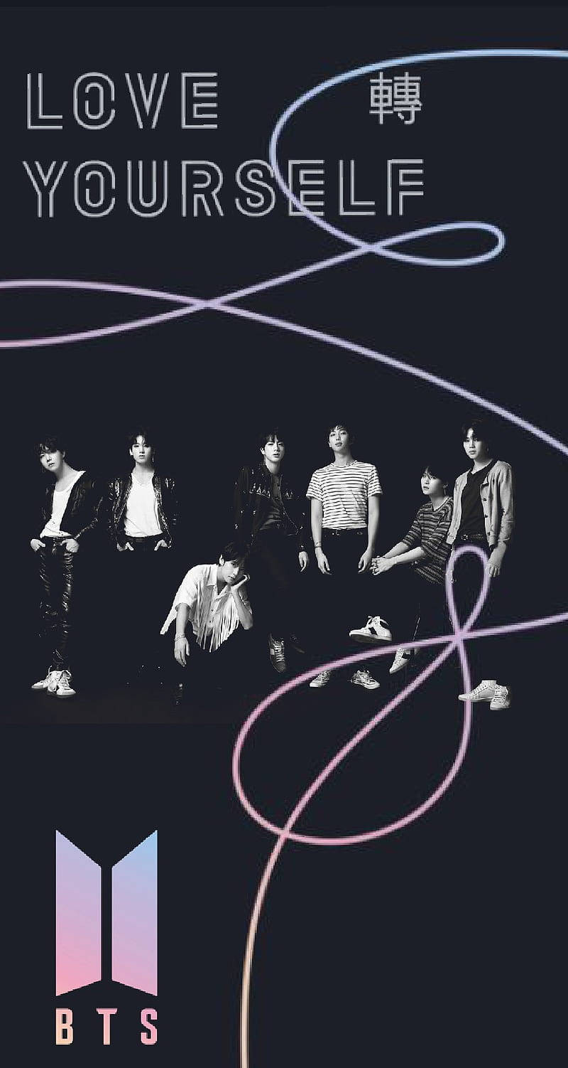 Love Yourself Bts Logo Wallpaper