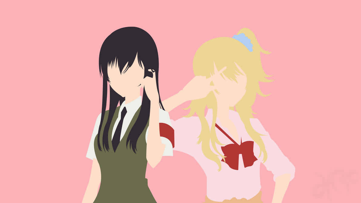 Lovely Girl Couple Citrus Anime Wallpaper