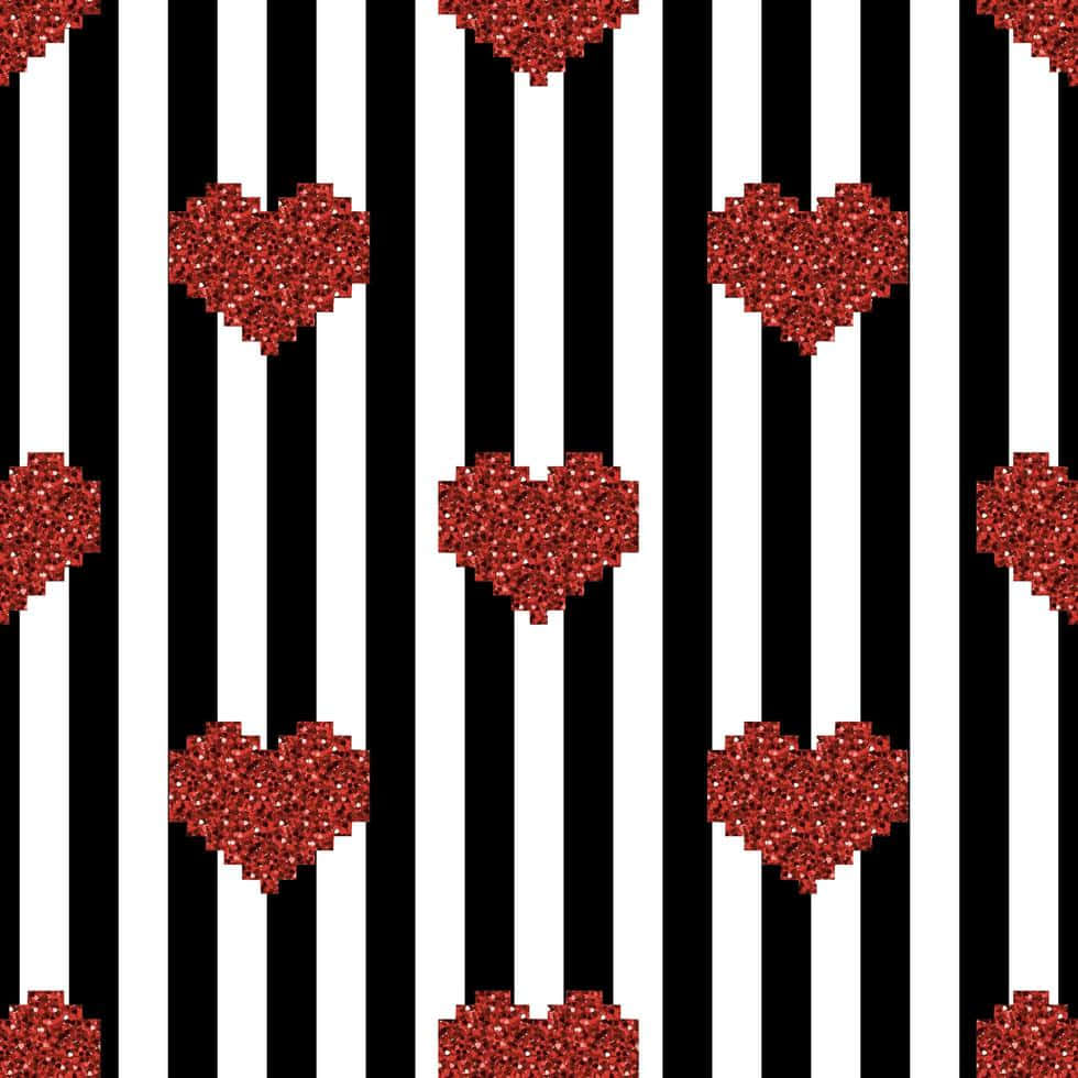 Lovely Heart Patterns Wallpaper Wallpaper