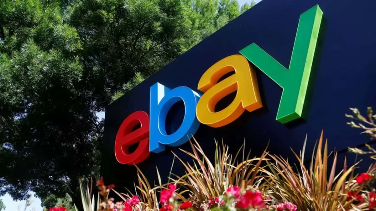 Low-angle Photo Of Ebay Uk Logo Wallpaper