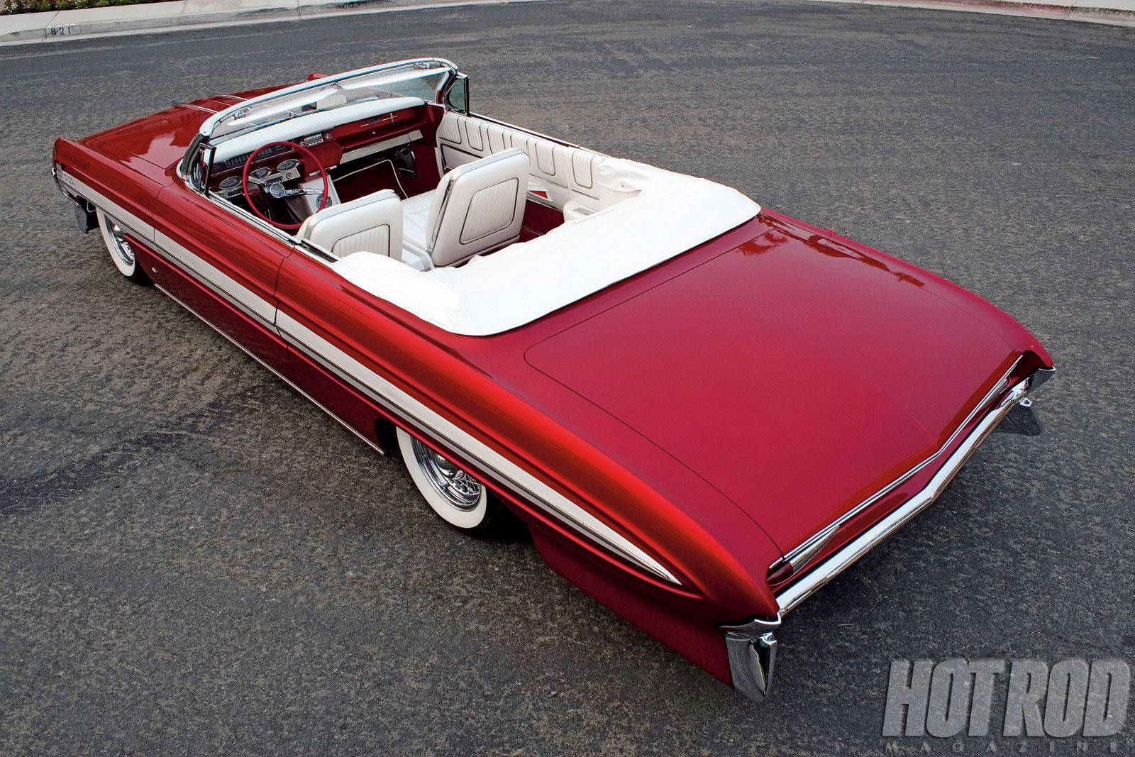 Lowrider Oldsmobile Starfire Convertible Wallpaper