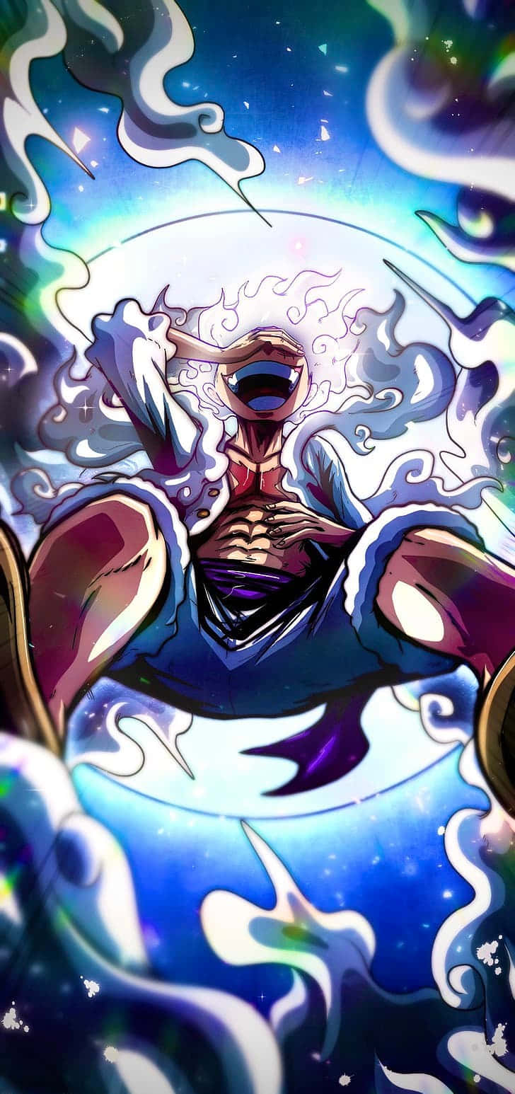 Luffy Gear5 Moon Power Wallpaper