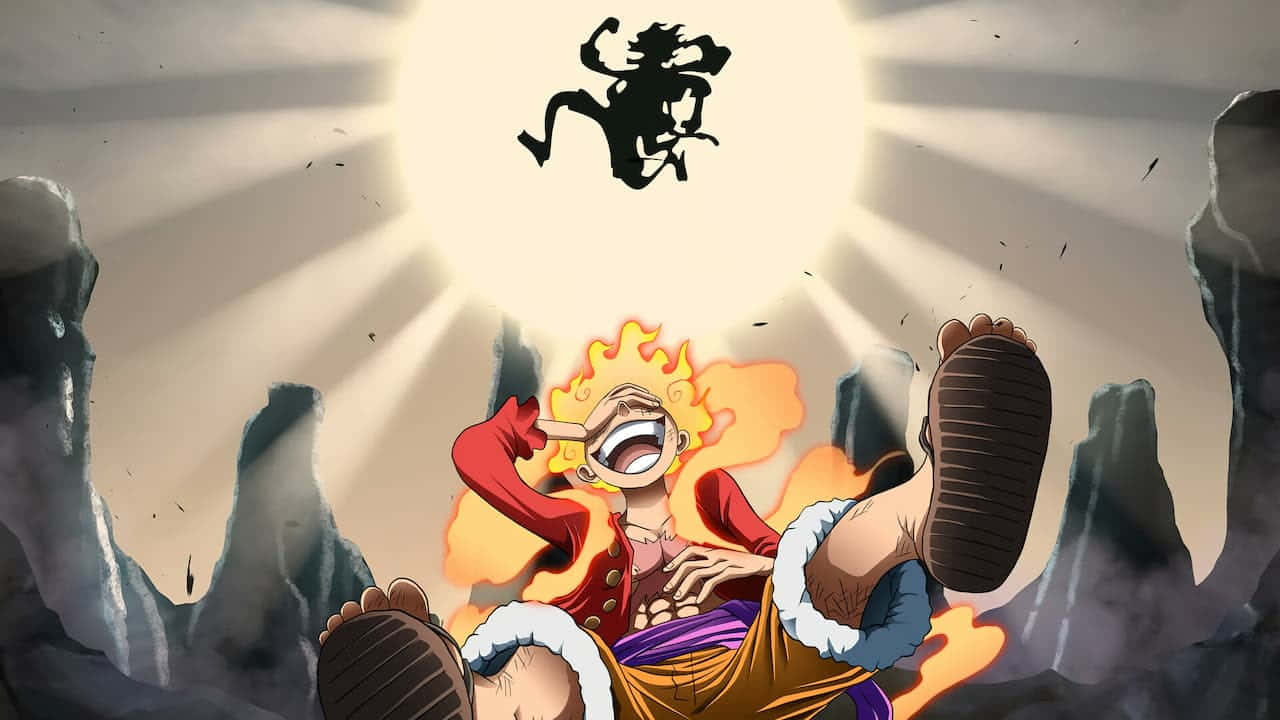 Luffy Gear5 Transformation One Piece Wallpaper