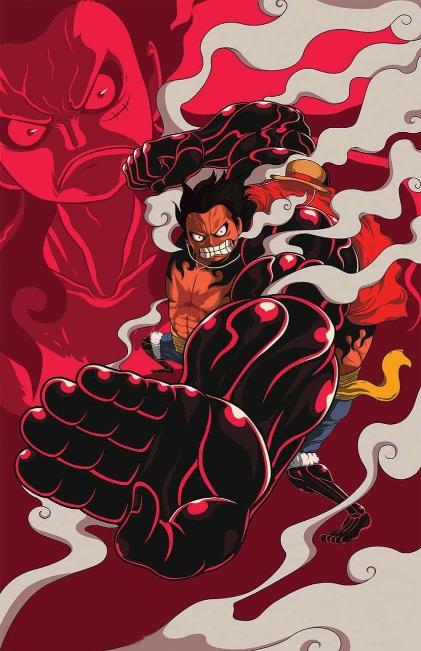 Luffy Goes Gear 5 In This High-definition Wallpaper Wallpaper