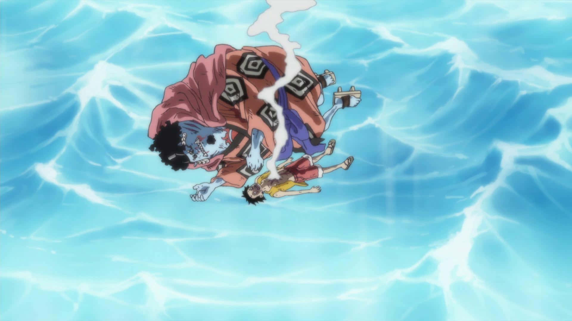 Luffy's Iconic Speech At The Naval War Of Marineford Wallpaper