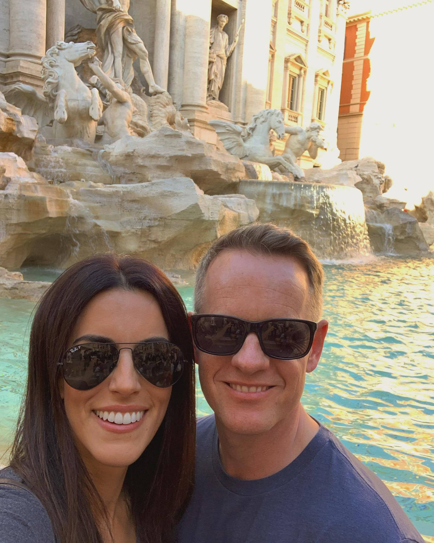 Luke Donald At Trevi Fountain Wallpaper