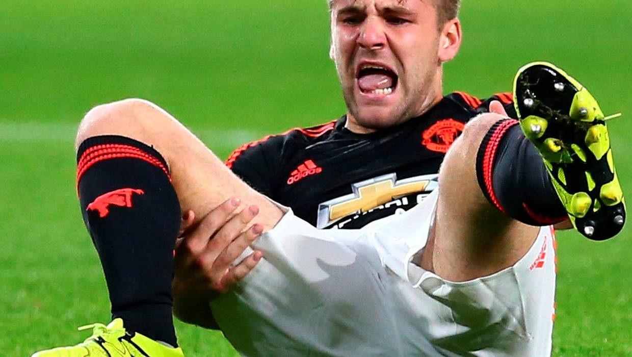 Luke Shaw Leg Injury Wallpaper