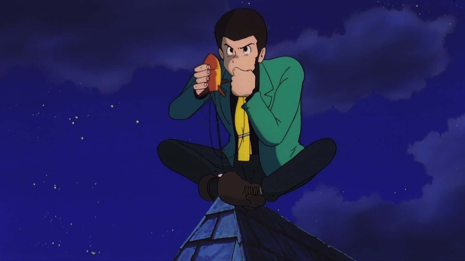 Lupin Iii And Friends In Action At The Castle Of Cagliostro Wallpaper