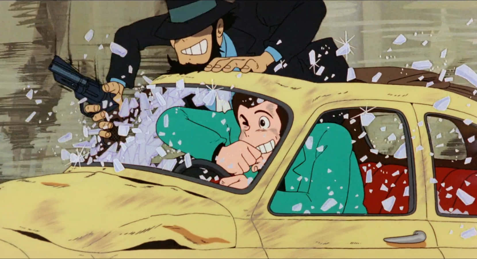 Lupin Iii And His Gang In The Castle Of Cagliostro Wallpaper