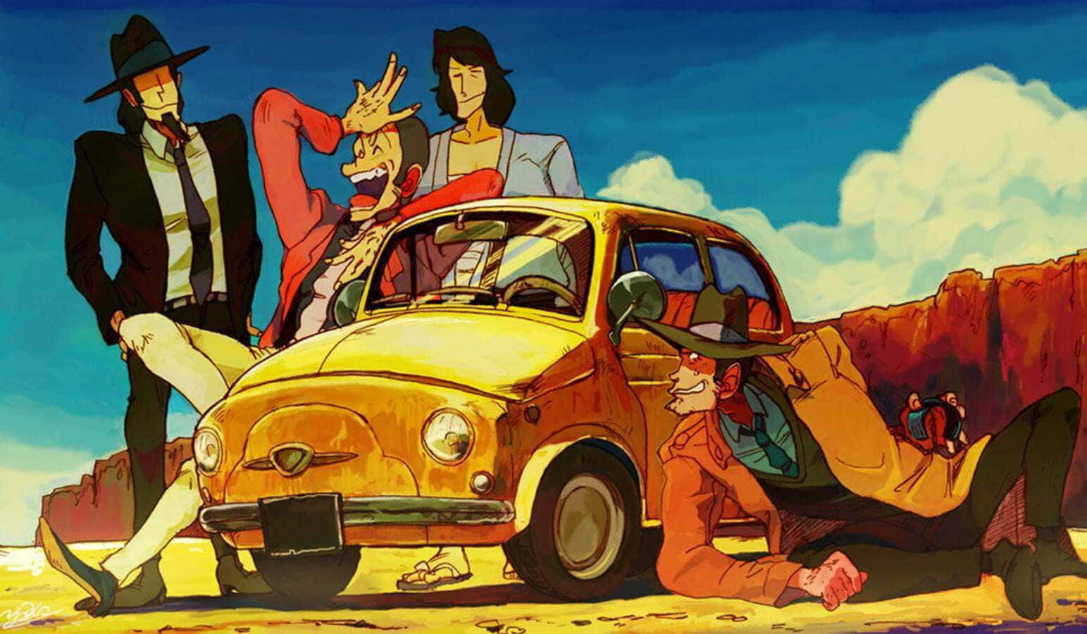 Lupin Iii And His Team In The Castle Of Cagliostro Adventure. Wallpaper