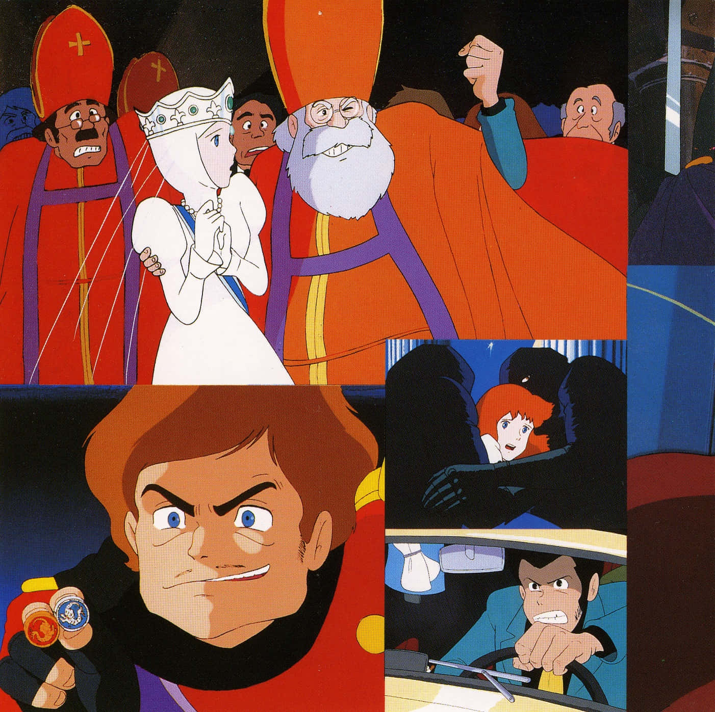 Lupin Iii The Castle Of Cagliostro Adventure Scene Wallpaper