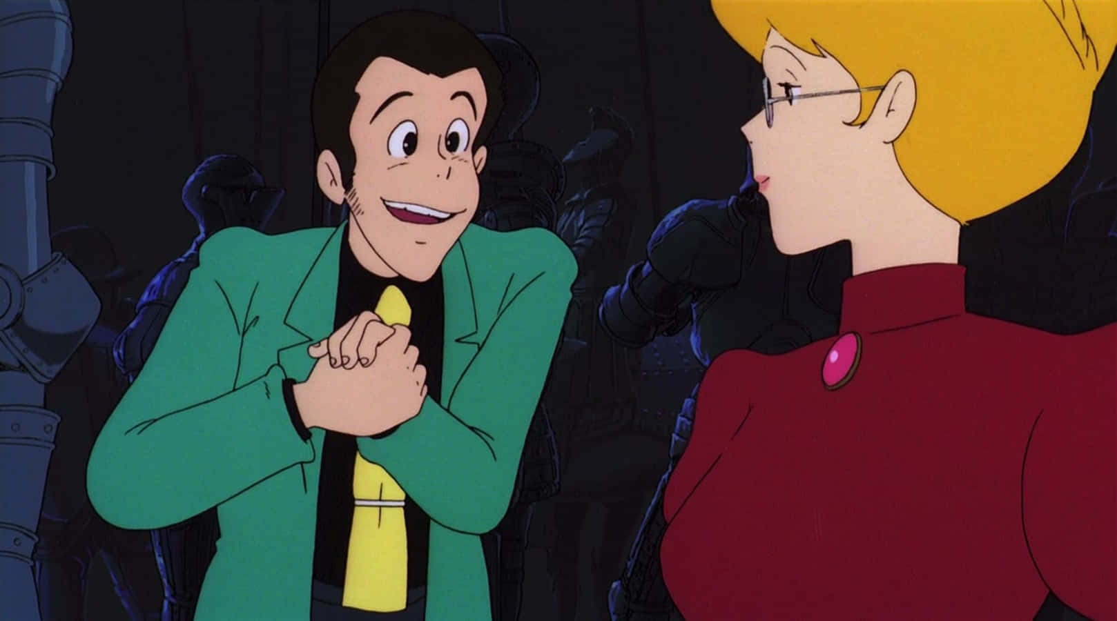 Lupin Iii With His Friends In The Castle Of Cagliostro Wallpaper