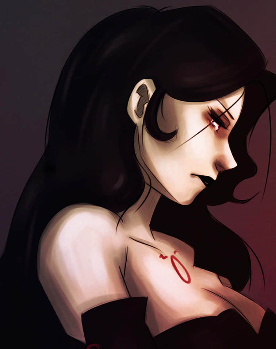 Lust, The Temptress Of The Seven Homunculi In Fullmetal Alchemist Wallpaper