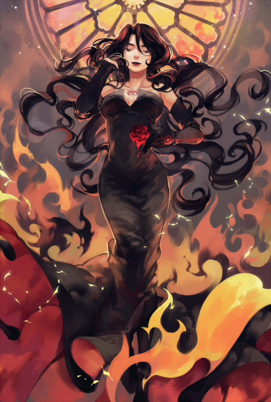 Lust, The Ultimate Spear, From Fullmetal Alchemist Wallpaper