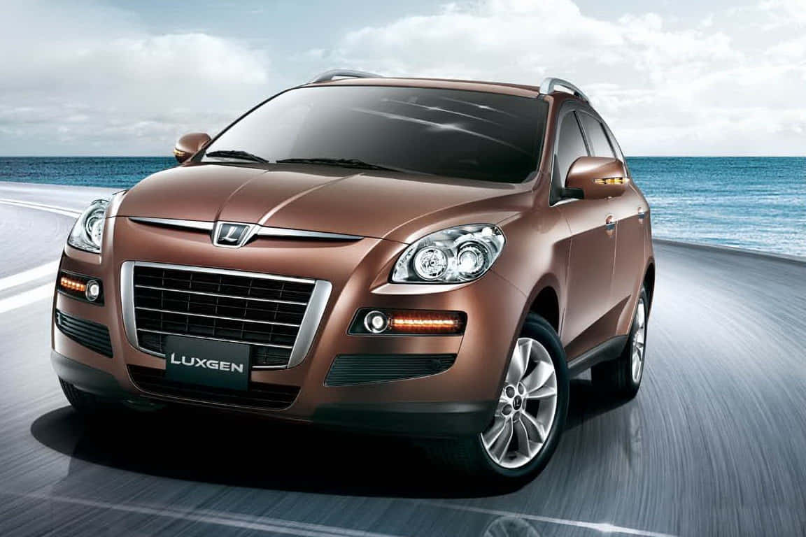 Luxgen U7 Turbo Suv On The Road Wallpaper