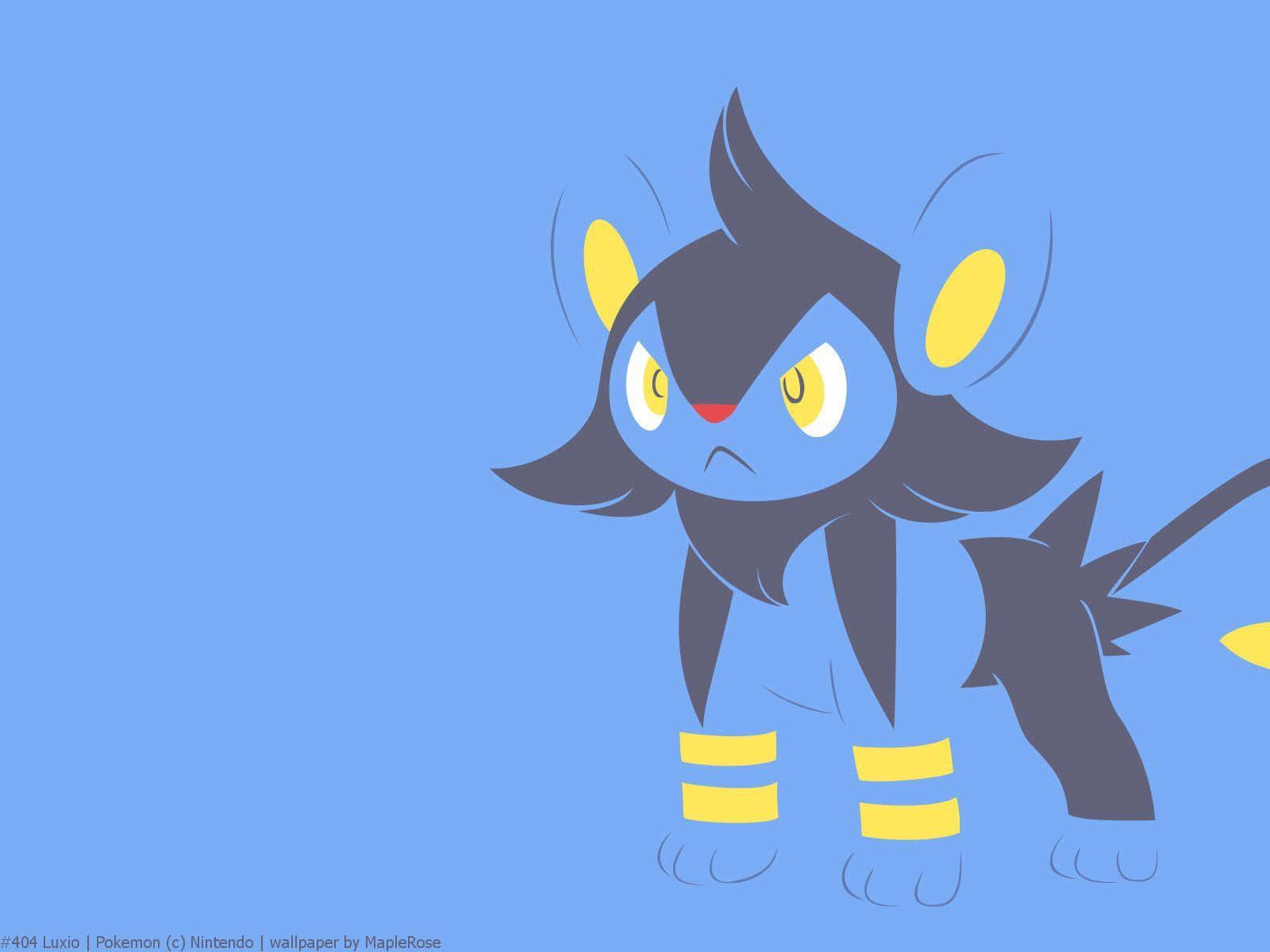 Luxio Aesthetic Illustration Up-close Wallpaper