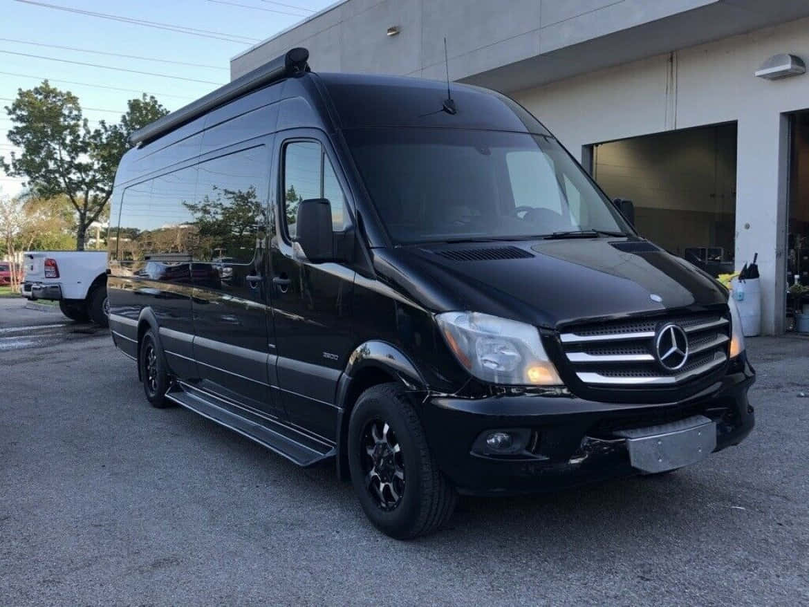 Luxurious And Spacious Mercedes-benz Sprinter Wallpaper