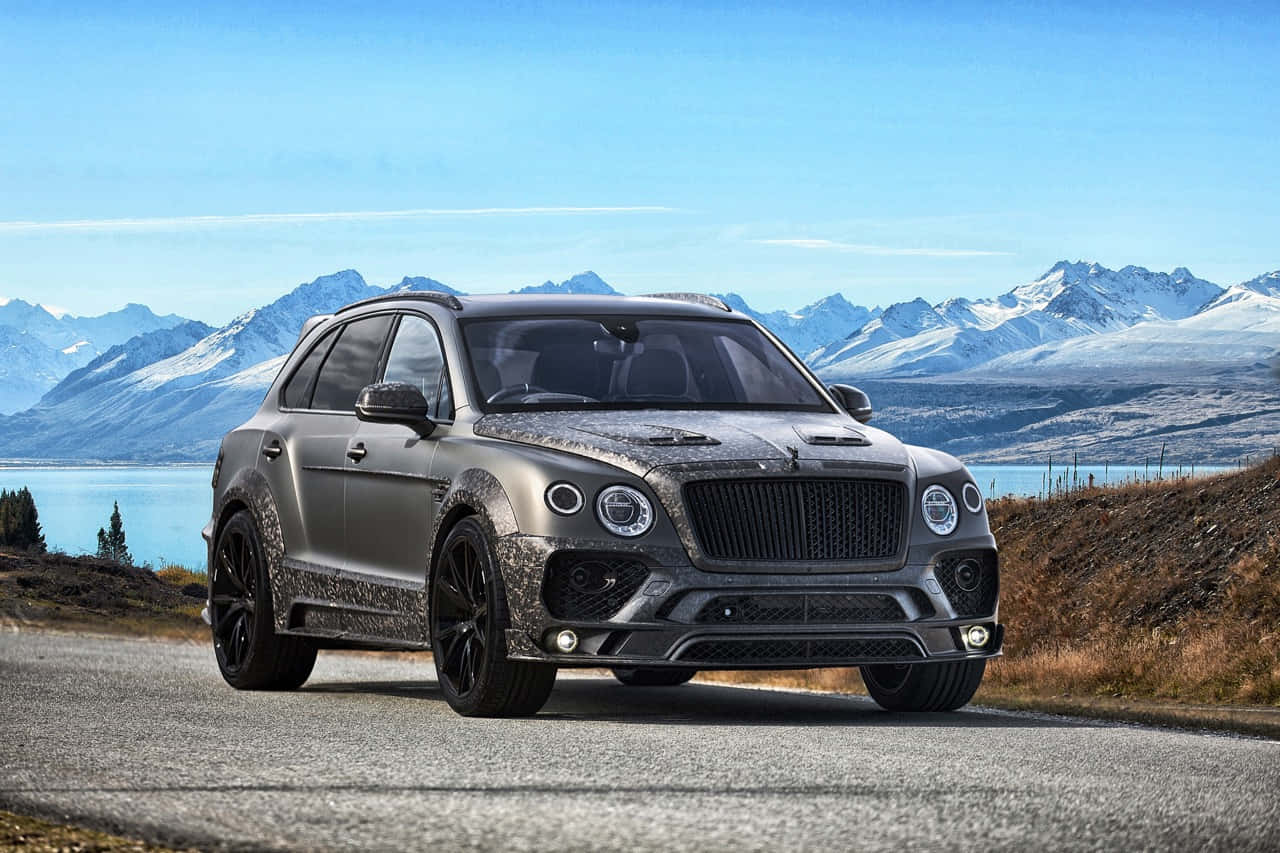 Luxurious Bentley Bentayga In Motion Wallpaper