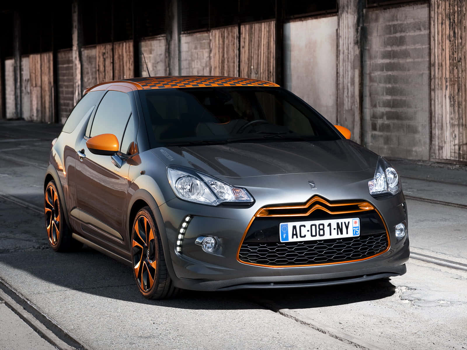 Luxurious Citroen Ds3 In Vivid Detail Wallpaper