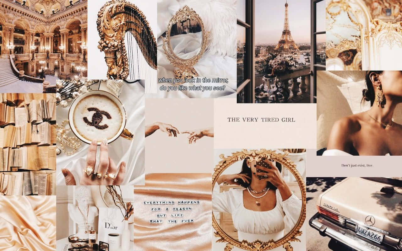 Luxurious Collage Aesthetic.jpg Wallpaper