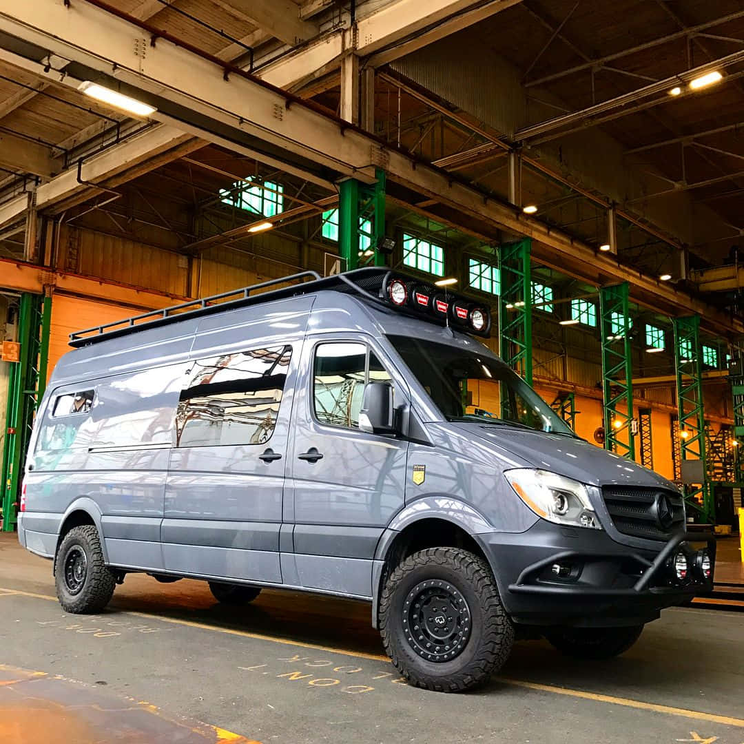 Luxurious Mercedes Benz Sprinter Wallpaper