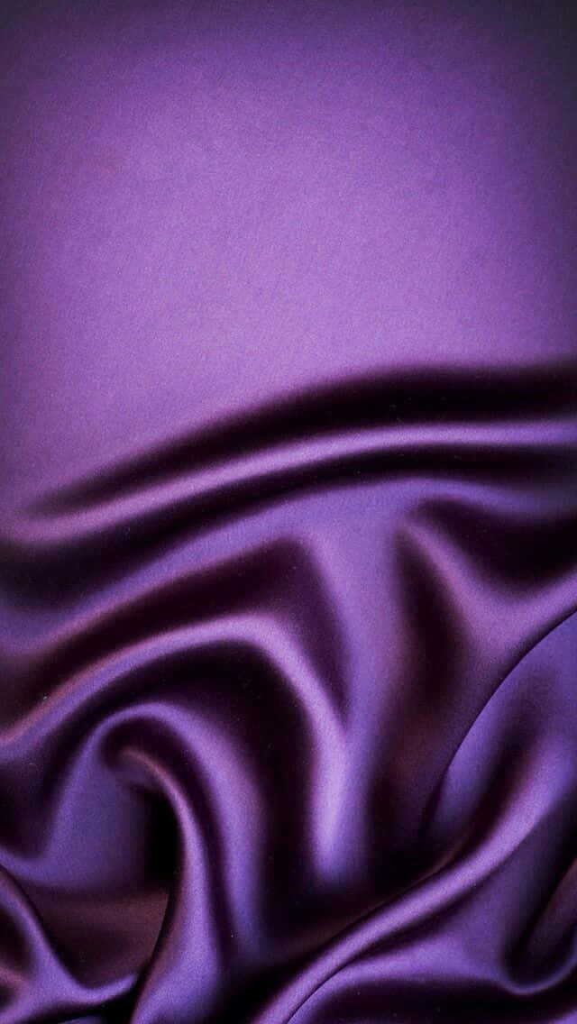 Luxurious Purple Fabrics Wallpaper