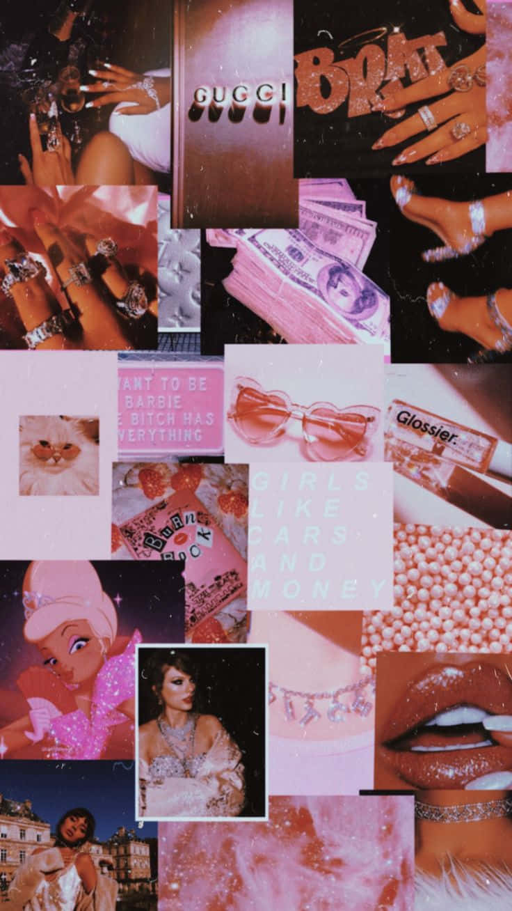 Luxury Collage Aesthetic.jpg Wallpaper