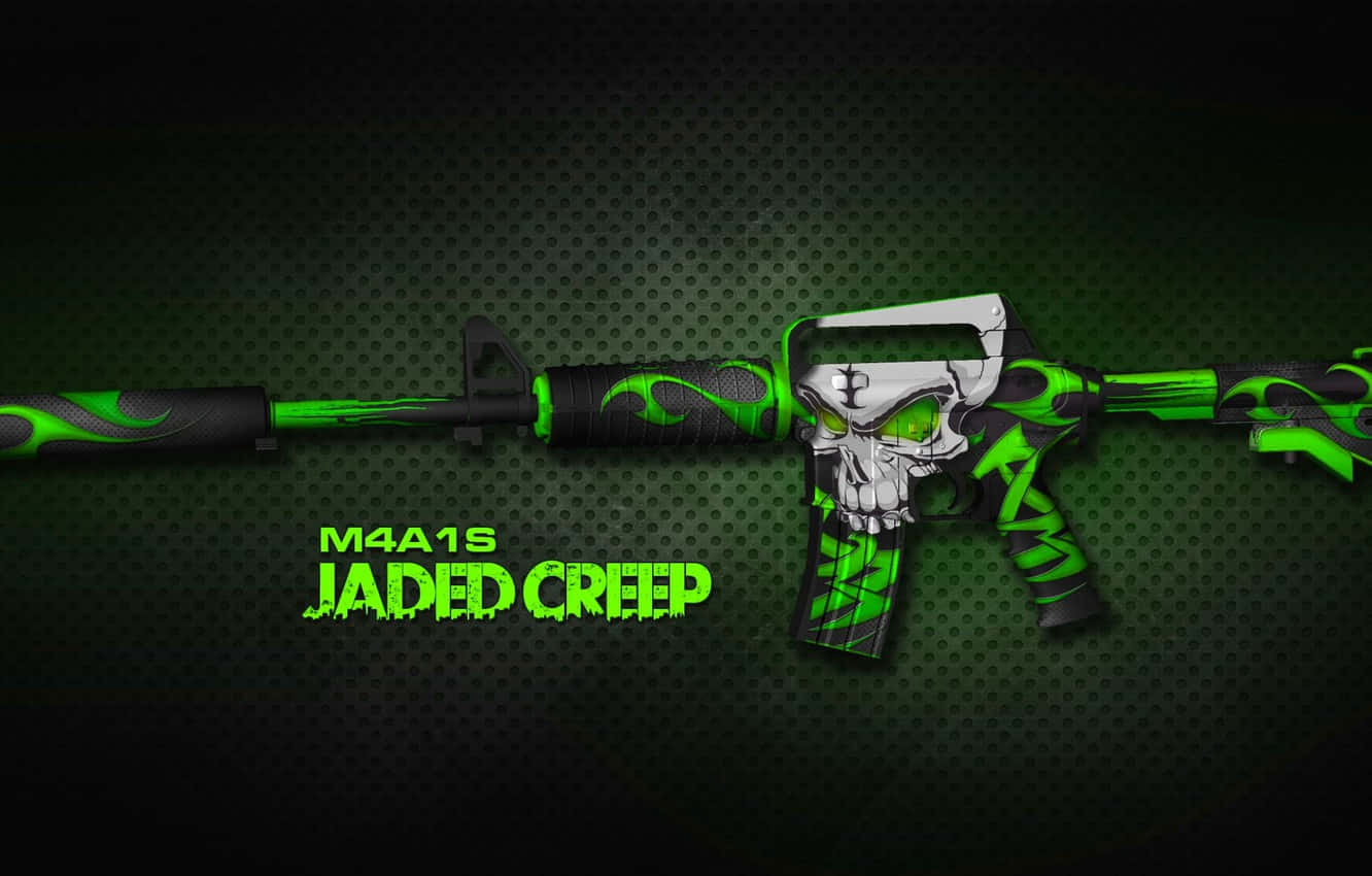 M4a1s Jaded Creep Wallpaper