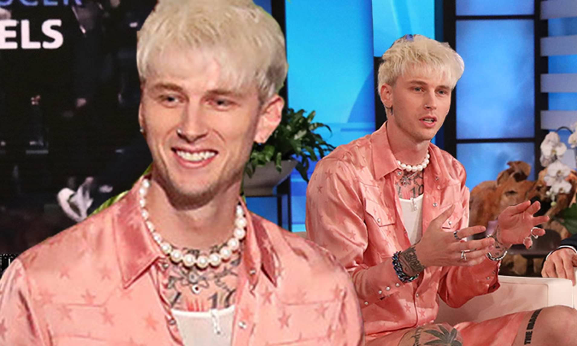 Machine Gun Kelly Ellen Degeneres Show Wallpaper