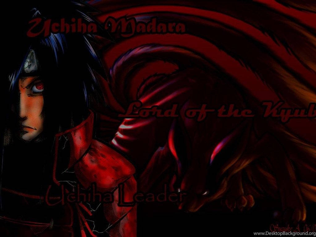 Madara Uchiha And Kyuubi Wallpaper