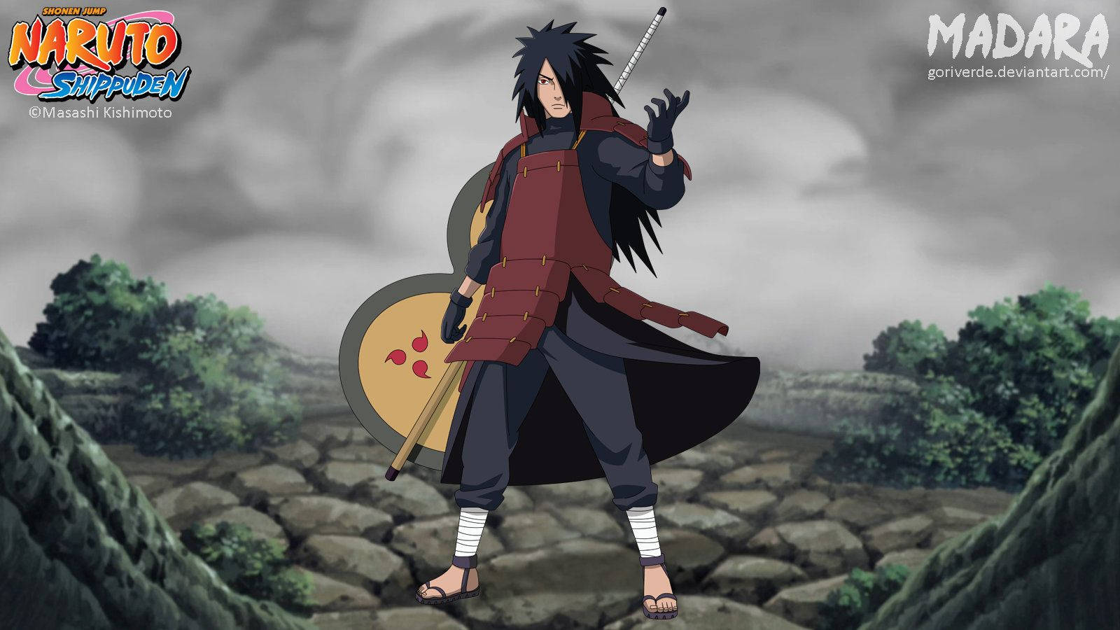 Madara Uchiha In Naruto Shippuden Wallpaper