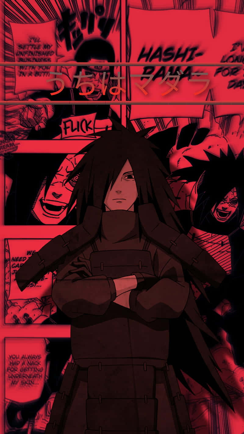 Madara Uchiha, The Legendary Ninja Who Lives Through The Ages Wallpaper