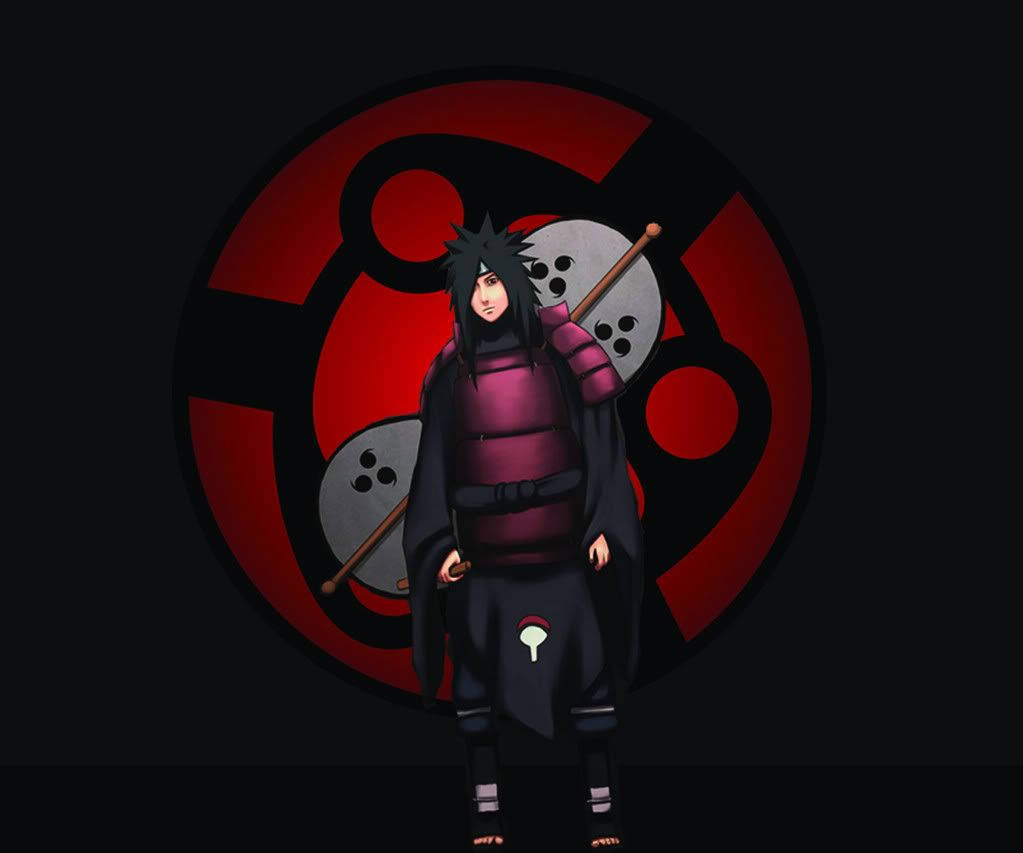 Madara Uchiha With Mangekyo Sharingan Wallpaper