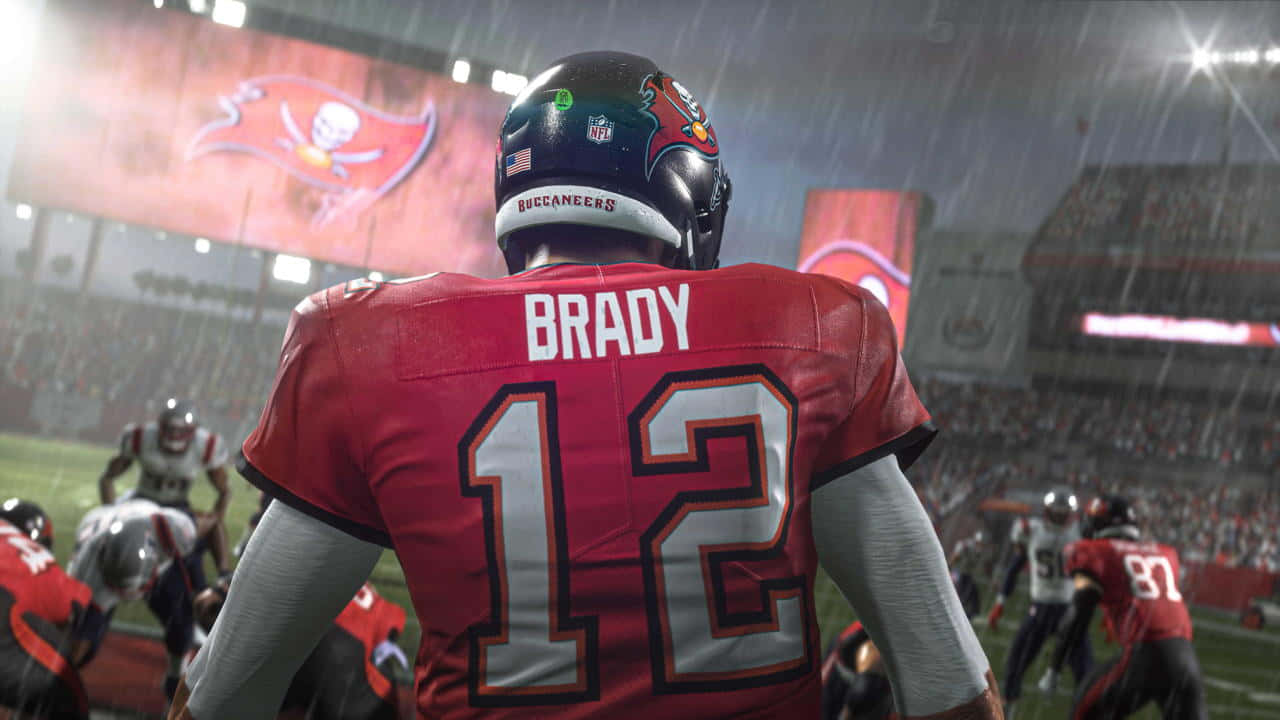 Madden Nfl 22 Gameplay Action Photo Wallpaper