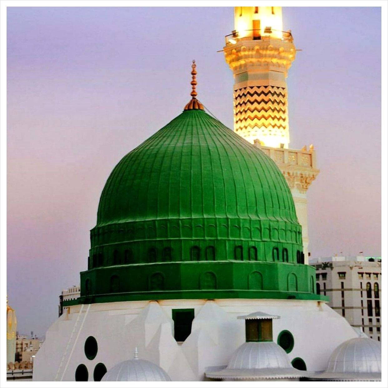 Madina Sharif Green Dome Wallpaper