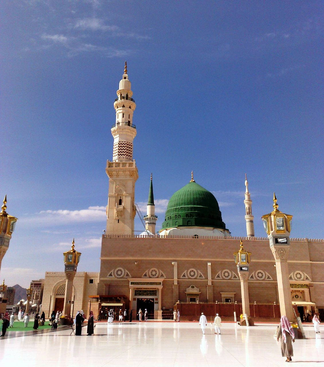 Madina Sharif Plaza Wallpaper