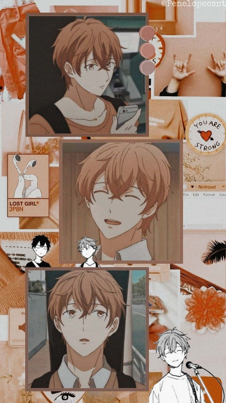 Mafuyu Sato Collage Aesthetic Wallpaper