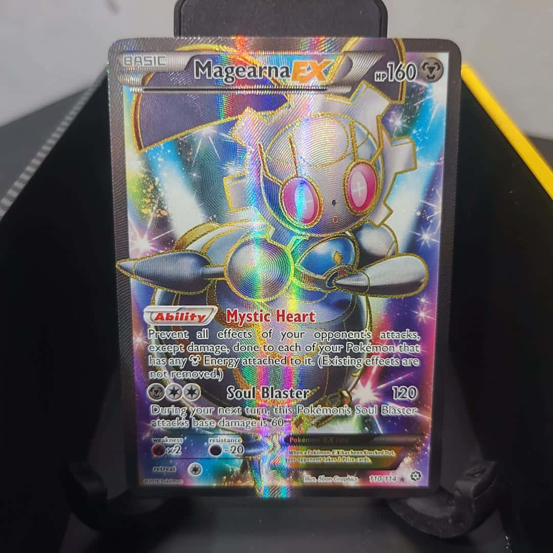 Magearna Pokemon Card In A Box Wallpaper