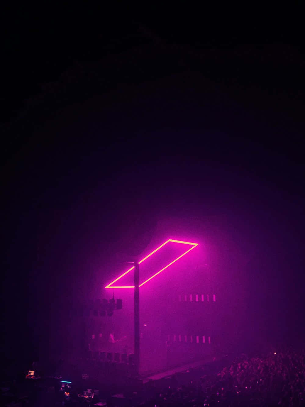 Magenta Glow Concert Stage.jpg Wallpaper