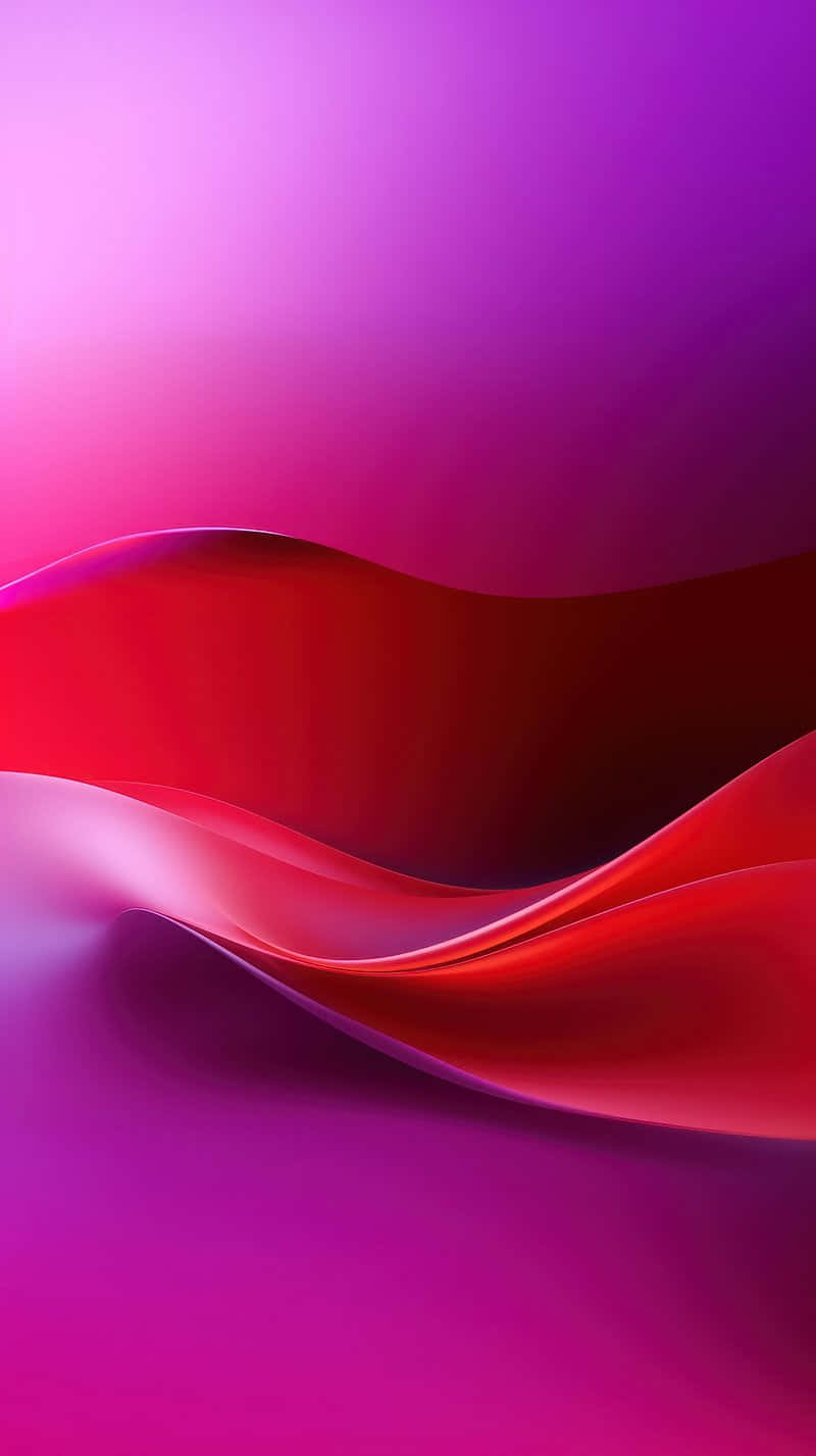 Magenta Waves Abstract Wallpaper