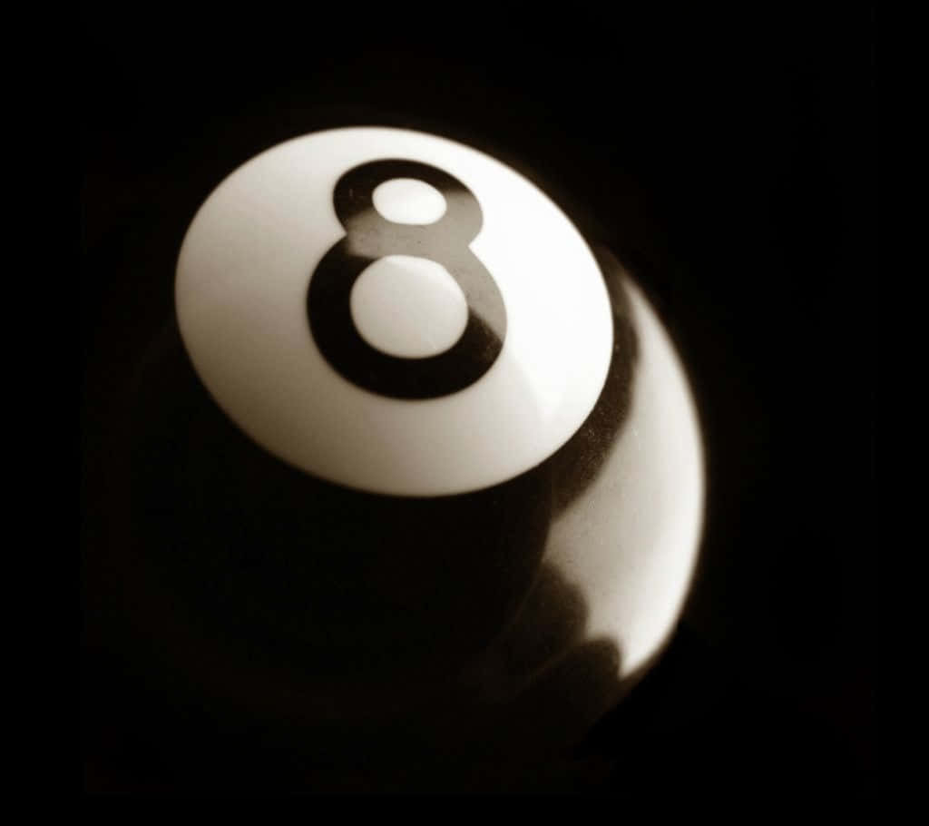 Magic Eight Ball Closeup Wallpaper