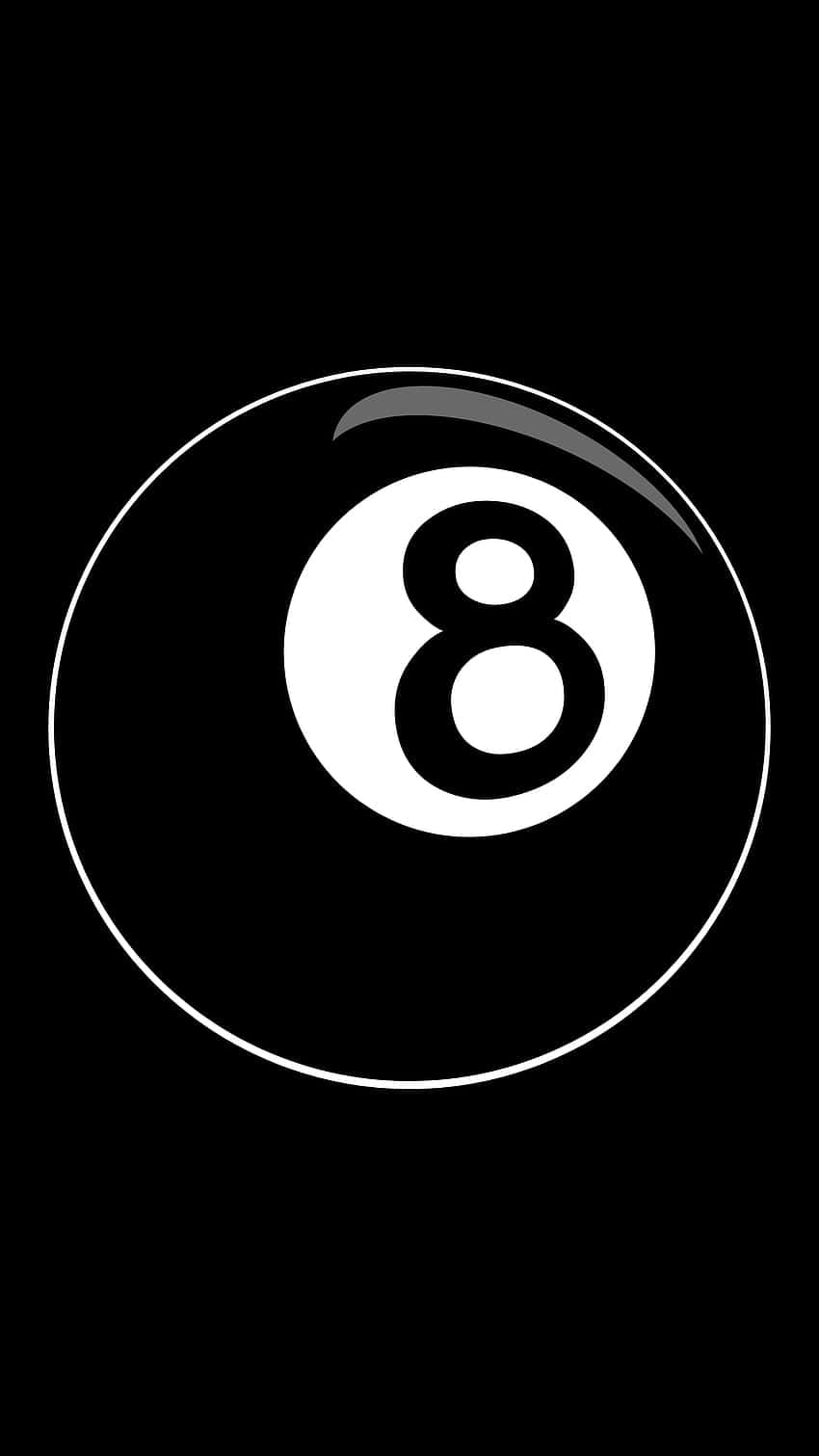 Magic Eight Ball Icon Wallpaper