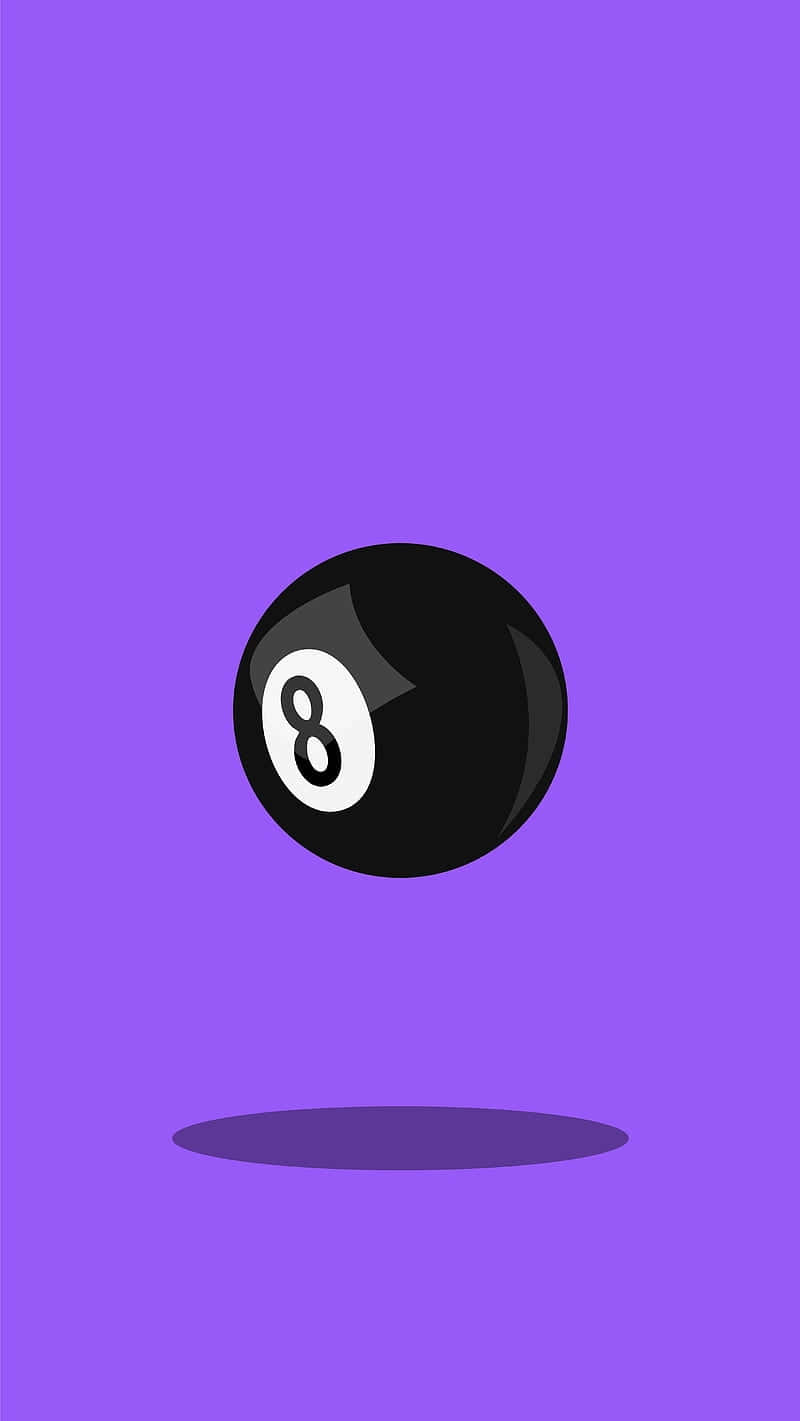 Magic Eight Ball Vector Illustration Wallpaper