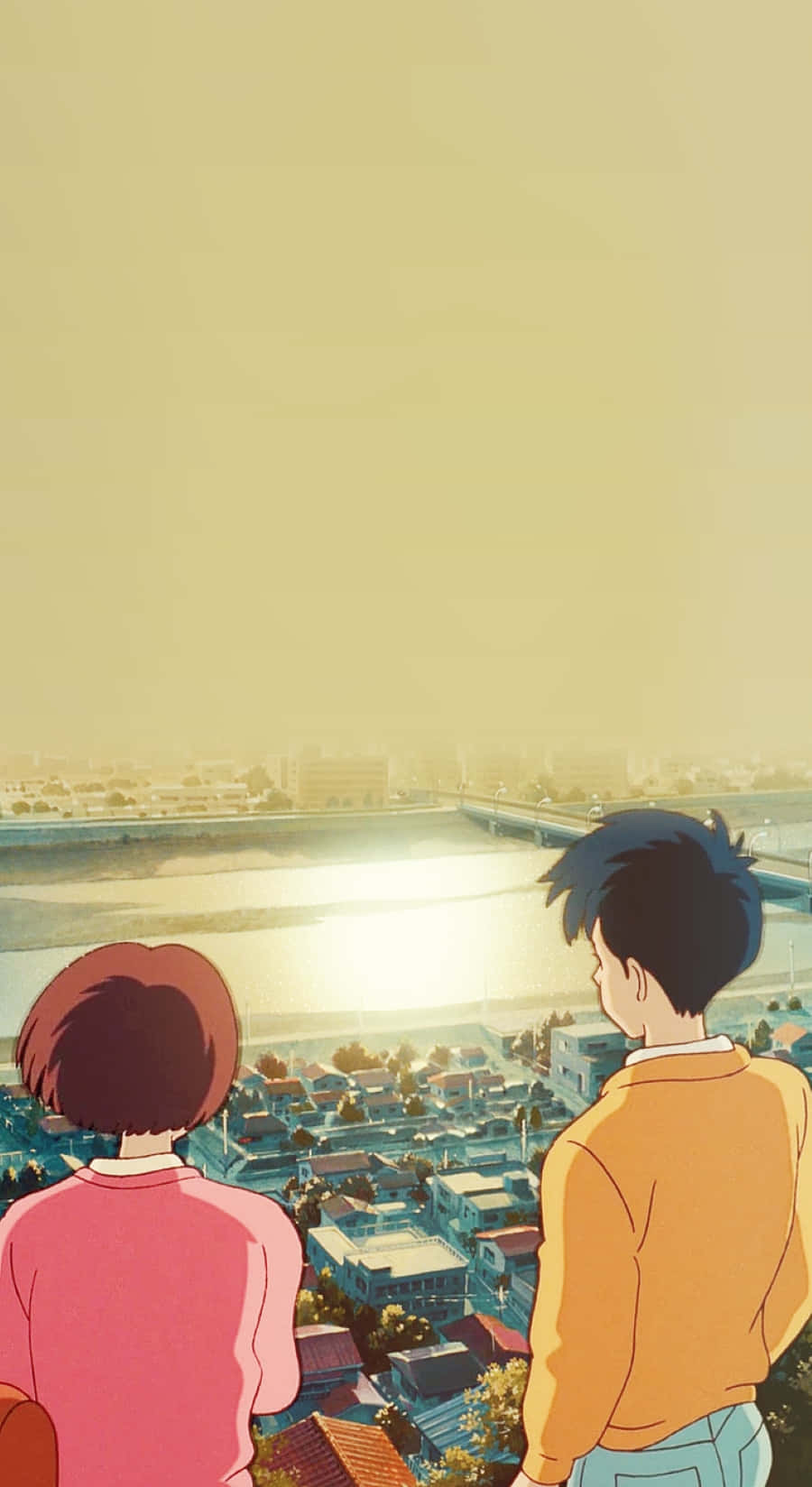 Magical Adventure In Whisper Of The Heart Wallpaper