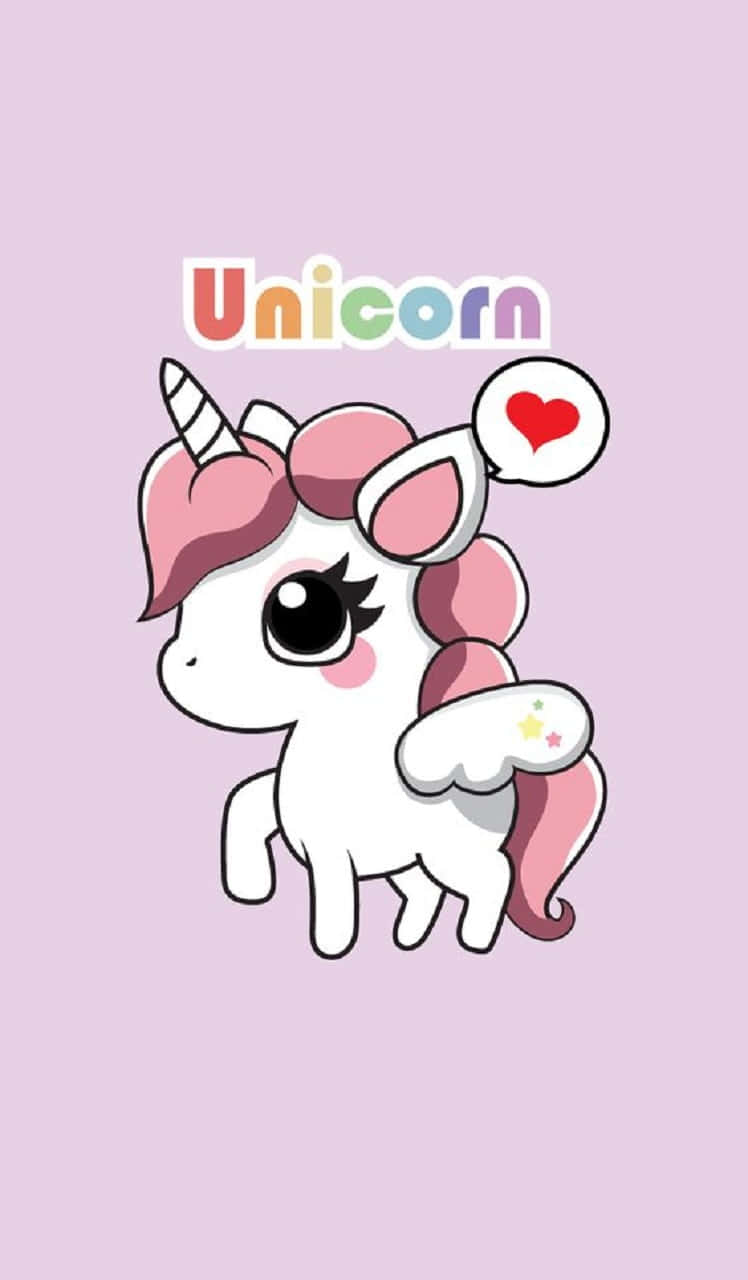 Magical And Enchanting Cute Unicorn Wallpaper