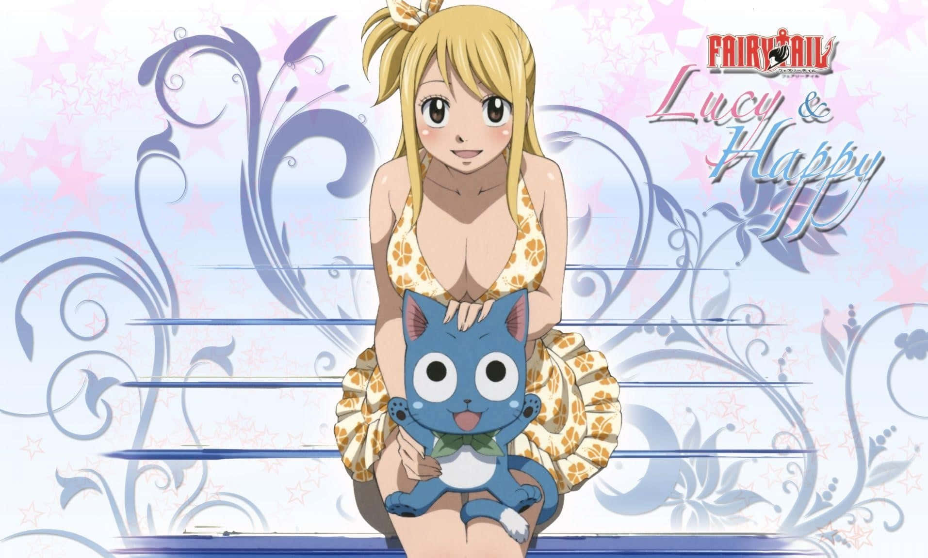 Magical Beauty - Lucy Heartfilia Wallpaper