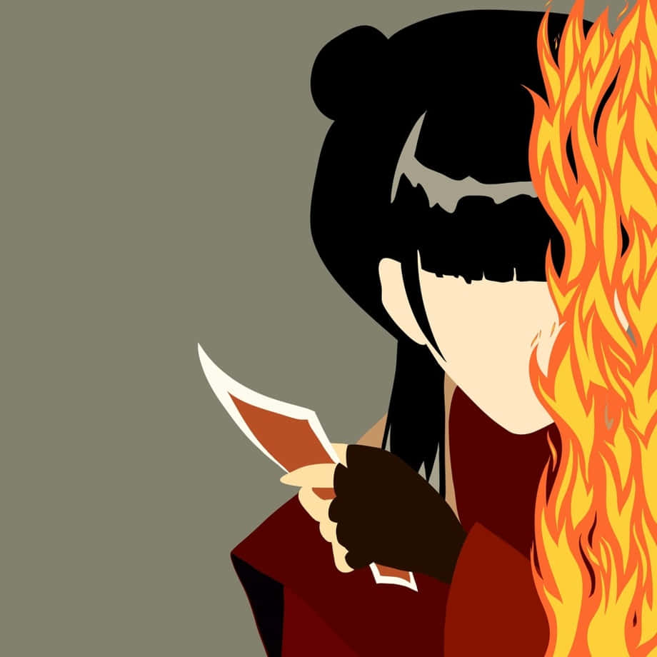 Mai_ Fire_ Nation_ Assassin_ Avatar Wallpaper