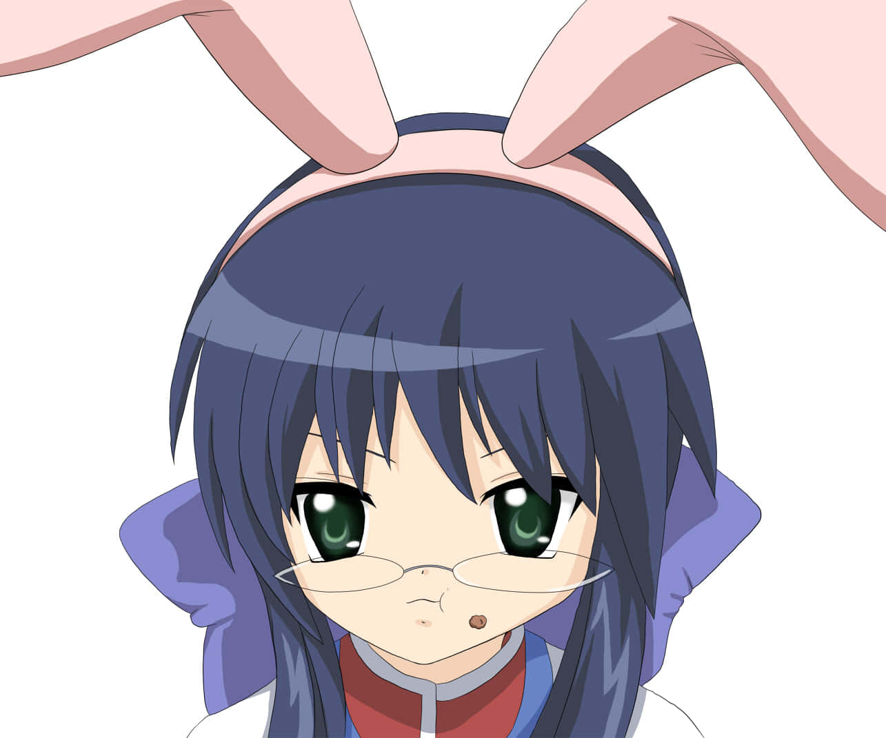 Mai_ Kawasumi_ Anime_ Character_ Patting_ Head.jpg Wallpaper