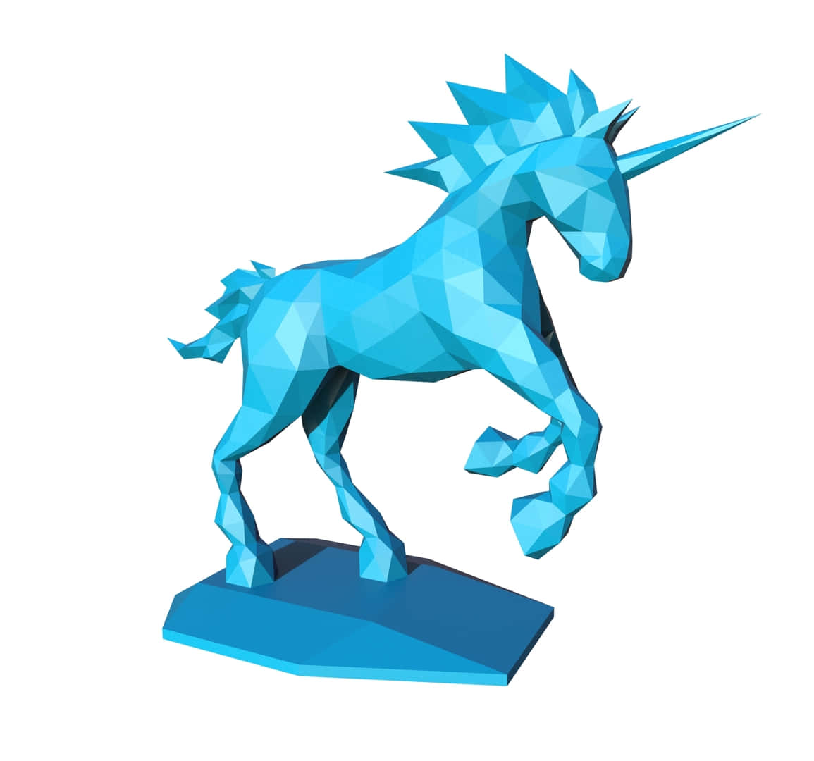 Majestic 3d Unicorn In A Magical Universe Wallpaper